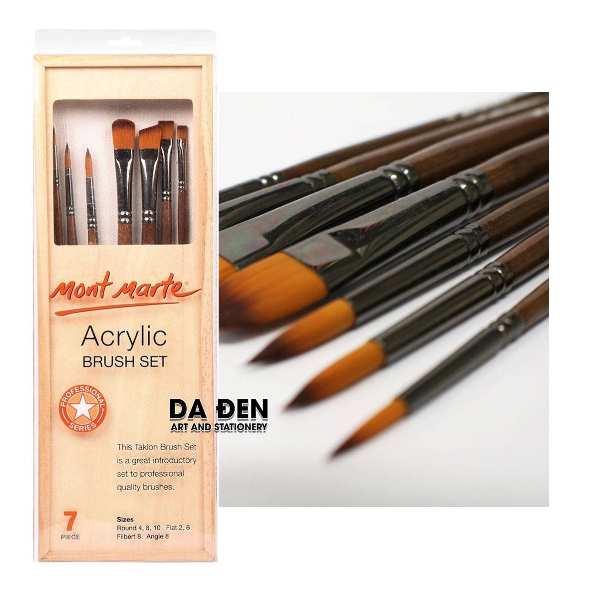 Bộ Cọ Vẽ Căn Bản Acrylic Mont Marte Gallery Series Brush Set Acrylic HavaMall Siêu Thị Hàng Nhập Khẩu Uy Tín #39 Bộ Cọ Vẽ Căn Bản Acrylic Mont Marte Gallery Series Brush Set Acrylic HavaMall Siêu Thị Hàng Nhập Khẩu Uy Tín