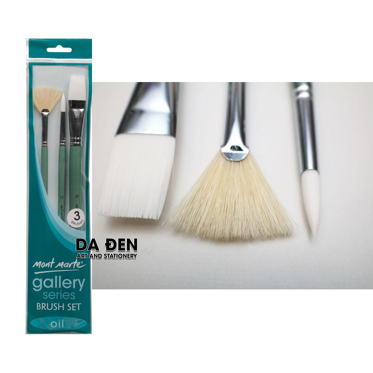 Bộ 10 Cọ Vẽ Acrylic Mont Marte Cao Cấp Taklon Brush Set in Wallet Signature Acrylic BMHS0030 MixASale #35 Bộ 10 Cọ Vẽ Acrylic Mont Marte Cao Cấp Taklon Brush Set in Wallet Signature Acrylic BMHS0030 MixASale