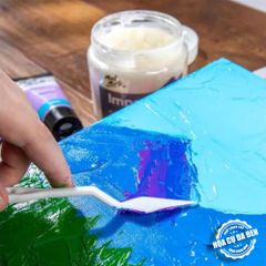 [DA ĐEN] Dung Môi Impasto Mont Marte Làm Dày Màu, Tạo Khối 500ml