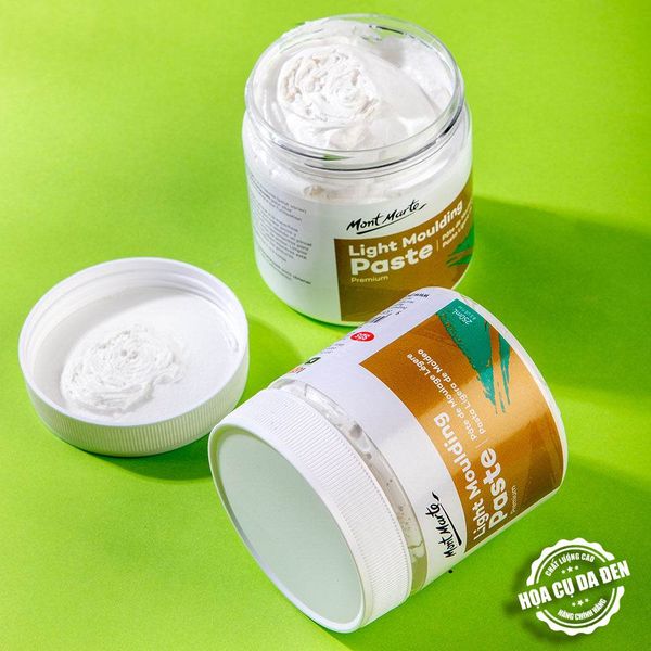 [DA ĐEN] Bột Đắp Nổi, Tạo Hình 3D Light Moulding Pastel Premium của Mont Marte 250ml