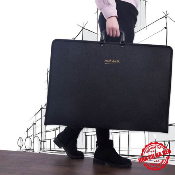 [DA ĐEN] Túi Đựng Tranh Cao Cấp - Portfolio Premium Mont Marte