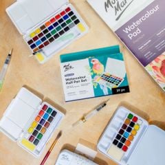 Màu Nước Mont Marte Hộp Nhựa 12|18|36 Màu