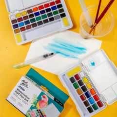 Màu Nước Mont Marte Hộp Nhựa 12|18|36 Màu