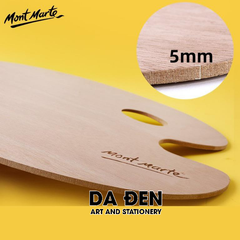 Bảng pha màu gỗ Mont Marte - Traditional Wood Palette