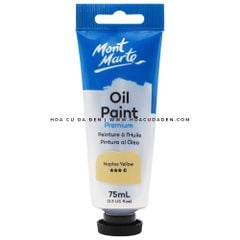 [DA ĐEN] Màu Sơn Dầu - Oil Mont Marte | Tube 75ml