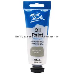 [DA ĐEN] Màu Sơn Dầu - Oil Mont Marte | Tube 75ml
