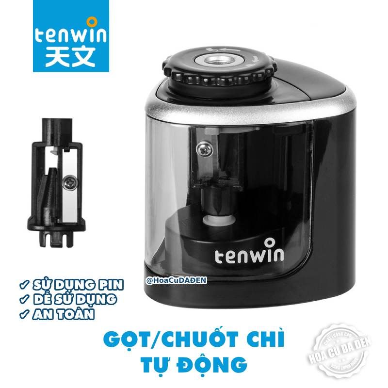 [DA ĐEN] Chuốt Chì Tự Động Tenwin Bằng Pin