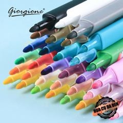 [DA ĐEN] Bộ Bút Sơn Acrylic Marker Giorgione G-AM-MK12 Bộ 12/24/36/48/60 Màu