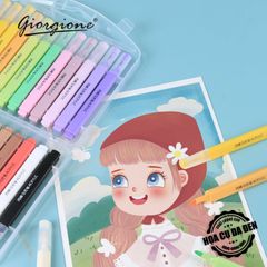 [DA ĐEN] Bộ Bút Sơn Acrylic Marker Giorgione G-AM-MK12 Bộ 12/24/36/48/60 Màu