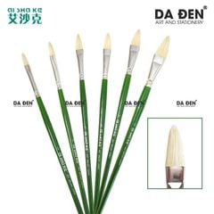 Cọ Sơn Dầu Oval Lông Heo Aishake (ZB-100002)