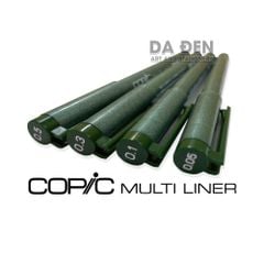 Bút Line Kháng Nước - Kháng Cồn Copic Multiliner - Olive