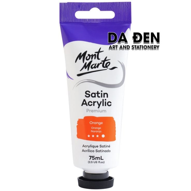 Màu Acrylic Satin Mont Marte Cao Cấp 75ml