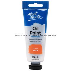 [DA ĐEN] Màu Sơn Dầu - Oil Mont Marte | Tube 75ml
