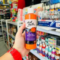 [DA ĐEN] Acrylic Đổ Mont Marte - Pouring Acrylic Premium Mont Marte 240ml