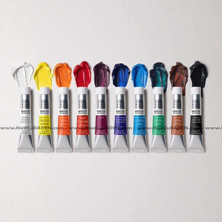 Màu Winton Oil Colour 10 x 12ml Winsor & Newton Sơn Dầu