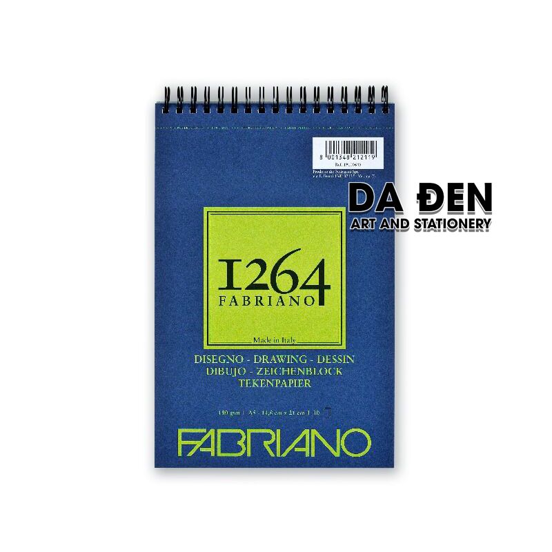 Sổ Fabriano 1264 Sketch A5|A4|A3 180g/m²