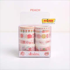 Washi Tape Bộ 10 Cuộn Trái Cây