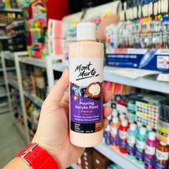 [DA ĐEN] Acrylic Đổ Mont Marte - Pouring Acrylic Premium Mont Marte 240ml