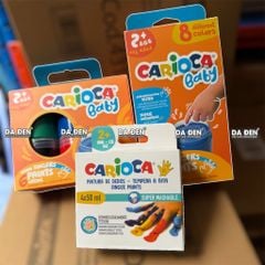 Màu Vẽ Sáng Tạo Trẻ Em Carioca Baby Finger Paint Cao Cấp