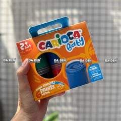 Màu Vẽ Sáng Tạo Trẻ Em Carioca Baby Finger Paint Cao Cấp
