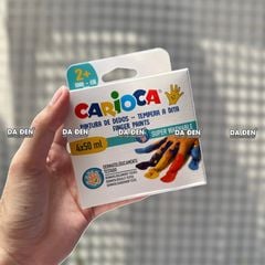 Màu Vẽ Sáng Tạo Trẻ Em Carioca Baby Finger Paint Cao Cấp