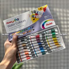 Màu Nước Tuýp Pentel 5ml - 12 Màu