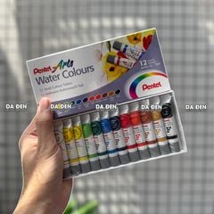Màu Nước Tuýp Pentel 5ml - 12 Màu