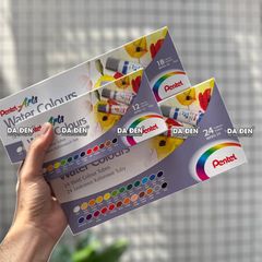 Màu Nước Tuýp Pentel 5ml - 24 Màu