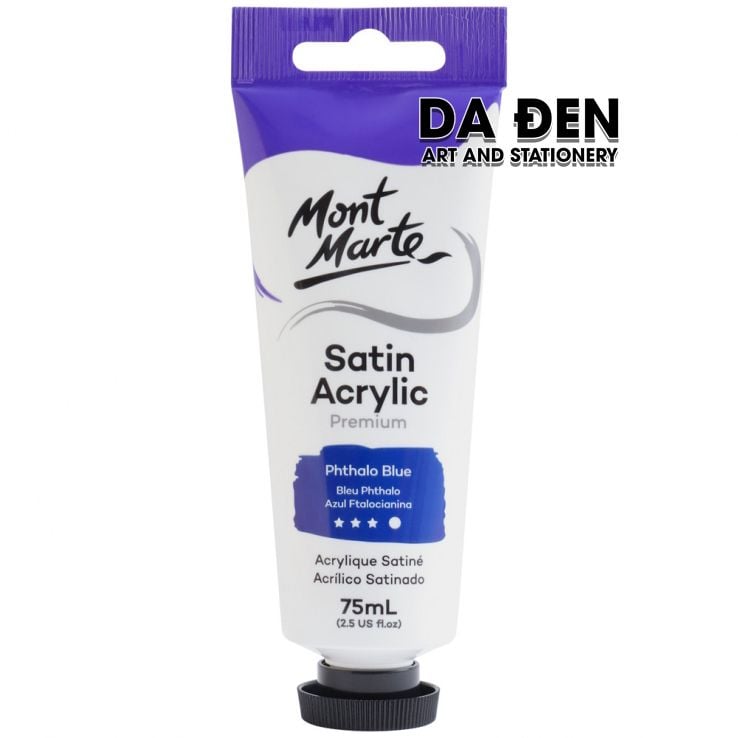 Màu Acrylic Satin Mont Marte Cao Cấp 75ml