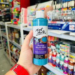 [DA ĐEN] Acrylic Đổ Mont Marte - Pouring Acrylic Premium Mont Marte 240ml