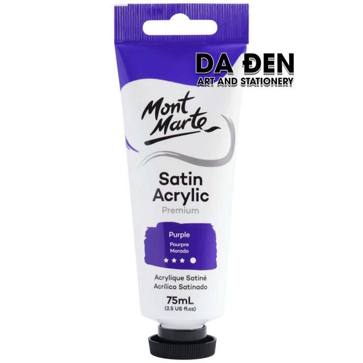 Màu Acrylic Satin Mont Marte Cao Cấp 75ml