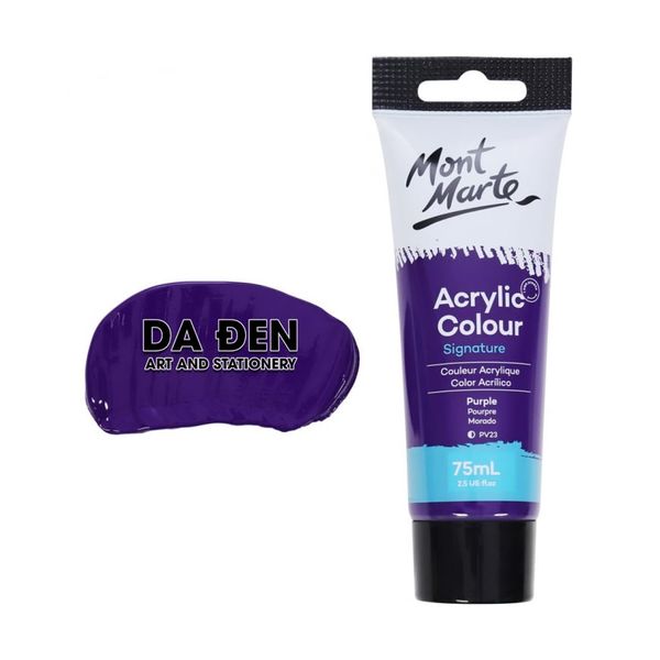 Mont Marte Acrylic Colour 75ml (2.54oz) - Purple