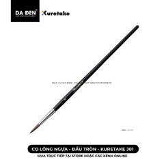 [DA ĐEN] Cọ Lông Ngựa Đầu Tròn Kuretake J01