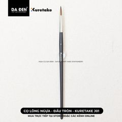 [DA ĐEN] Cọ Lông Ngựa Đầu Tròn Kuretake J01