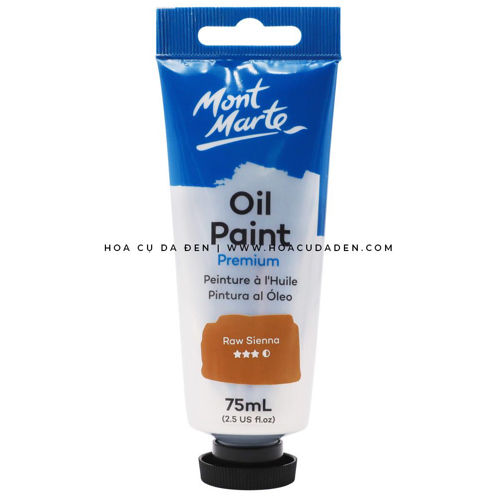[DA ĐEN] Màu Sơn Dầu - Oil Mont Marte | Tube 75ml