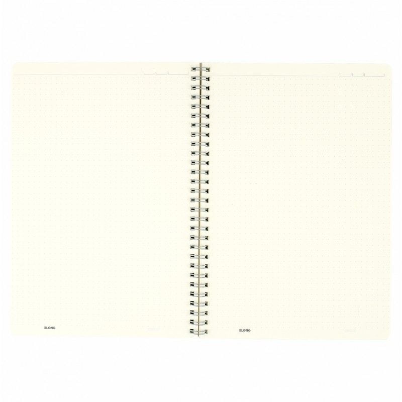 KLONG Vở Lò Xo Kép Dot Grid B5 - 200 Trang Bìa Nhựa; MS: 579