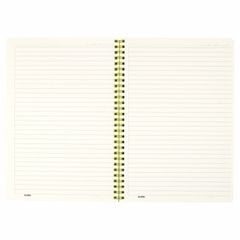 KLONG Vở Kẻ Ngang Lò Xo Lined Bìa Nhựa B5 - 200 Trang; Ms 582