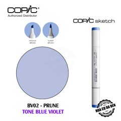 [DA ĐEN] Bút Marker Copic Sketch Lẻ Cao Cấp - Tone Blue Violet