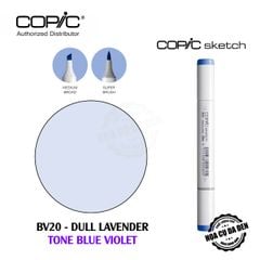 [DA ĐEN] Bút Marker Copic Sketch Lẻ Cao Cấp - Tone Blue Violet