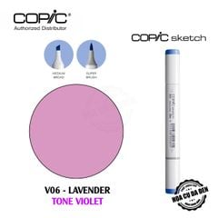 [DA ĐEN] Bút Marker Copic Sketch Lẻ Cao Cấp - Tone Violet