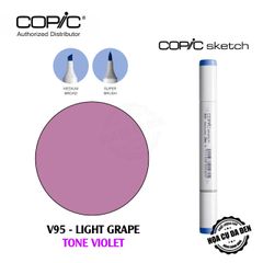 [DA ĐEN] Bút Marker Copic Sketch Lẻ Cao Cấp - Tone Violet