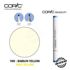 [DA ĐEN] Tone Yelllow - Bút Marker Copic Sketch Lẻ Cao Cấp