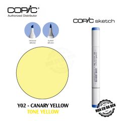 [DA ĐEN] Tone Yelllow - Bút Marker Copic Sketch Lẻ Cao Cấp