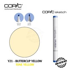 [DA ĐEN] Tone Yelllow - Bút Marker Copic Sketch Lẻ Cao Cấp