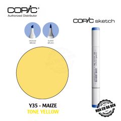 [DA ĐEN] Tone Yelllow - Bút Marker Copic Sketch Lẻ Cao Cấp