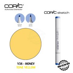 [DA ĐEN] Tone Yelllow - Bút Marker Copic Sketch Lẻ Cao Cấp