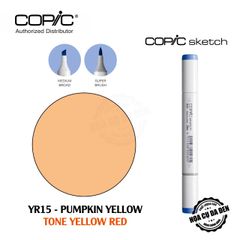 [DA ĐEN] Bút Marker Copic Sketch Lẻ Cao Cấp - Tone Yellow Red