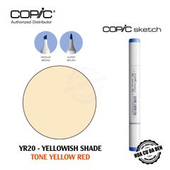 [DA ĐEN] Bút Marker Copic Sketch Lẻ Cao Cấp - Tone Yellow Red