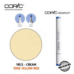 [DA ĐEN] Bút Marker Copic Sketch Lẻ Cao Cấp - Tone Yellow Red
