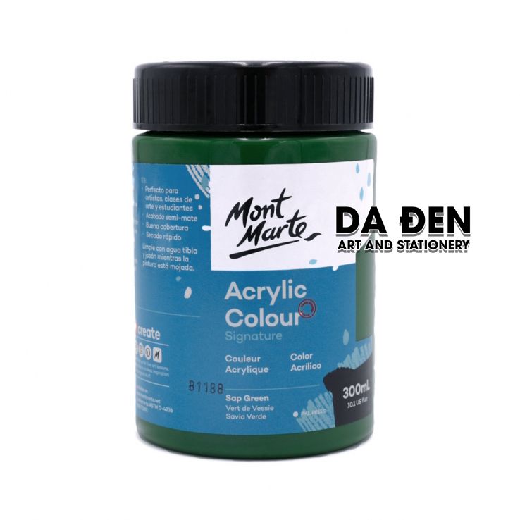 Màu Acrylic 300ml Signature Mont Marte (48 Màu Lẻ)